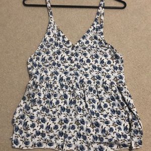 American eagle floral tank top